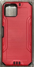 Boost Celero 5G Plus 2023 Phone Case Brushed Armor Red