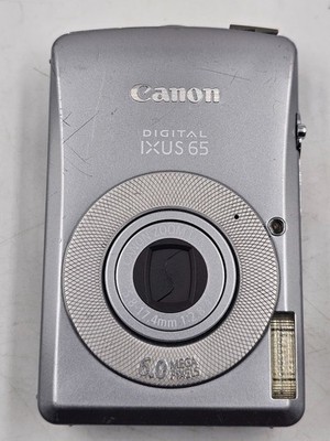 Canon IXUS 65 6.0 MP Digital Camera Silver - Working