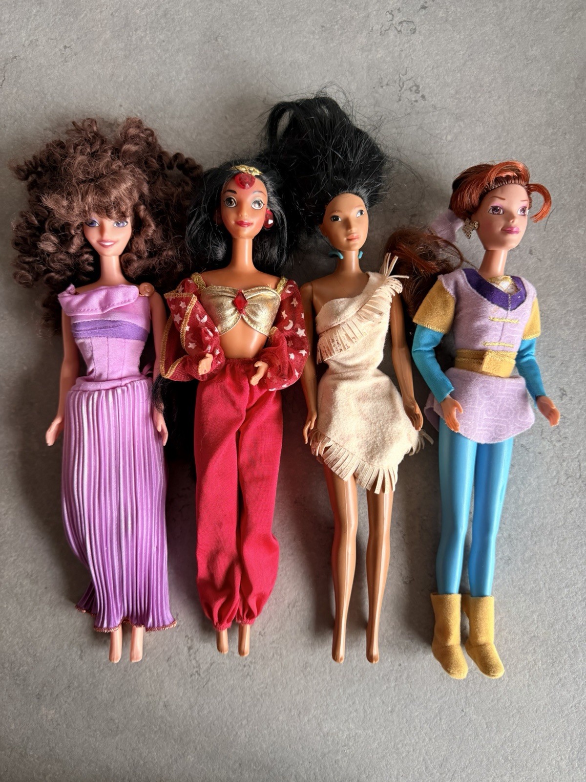 Bundle Of Mattel Disney Hasbro Dolls