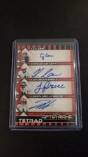 Marketplace image: 2025 Optichrome Tetrad Auto Carr Love Price Greathouse Red Superfractor 1/1 ND