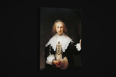 Rembrandt - Agatha Bas - Art Print on Paper or Canvas