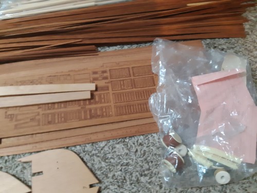 Billing Boats 1:75 Scale Cutty Sark Ship Model Kit - Afbeelding 4 van 7