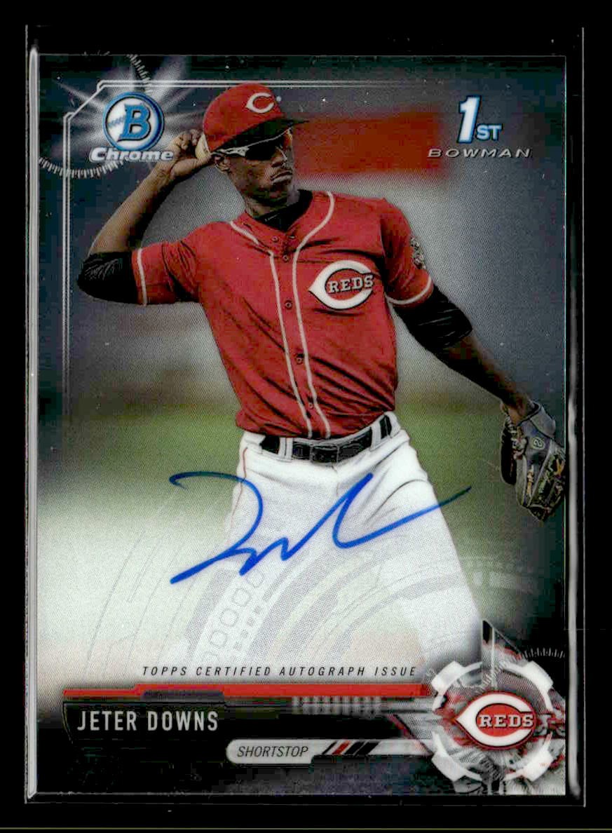 2017 Bowman Draft - Chrome Draft Pick Autographs - #CDA-JD Jeter Downs