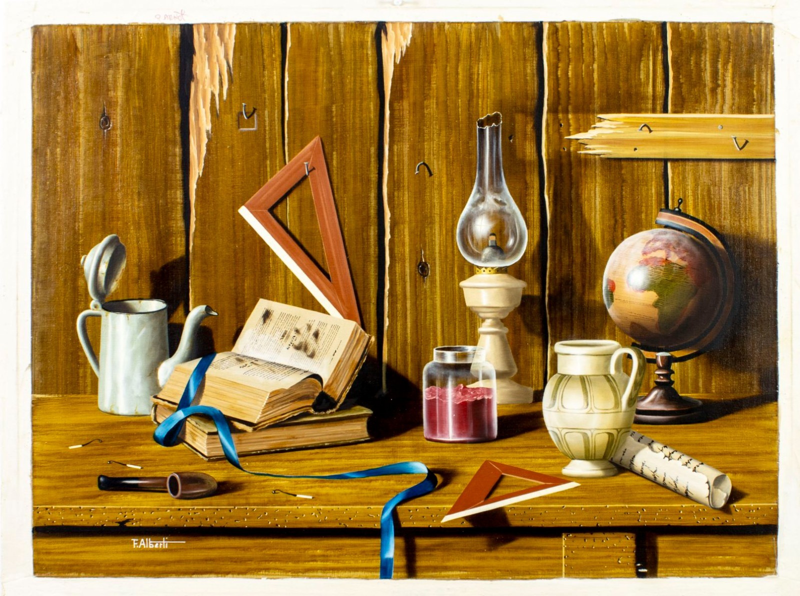 Francesco Alberti (Italy,1941-1996) oil painting 136662