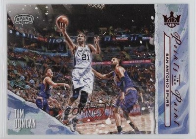 2018-19 Panini Court Kings Points in the Paint Ruby 27/99 Tim Duncan #7 HOF h8k
