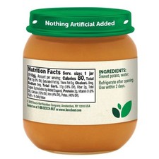Beech-Nut Stage 2 Baby Food Sweet Potato 4 oz