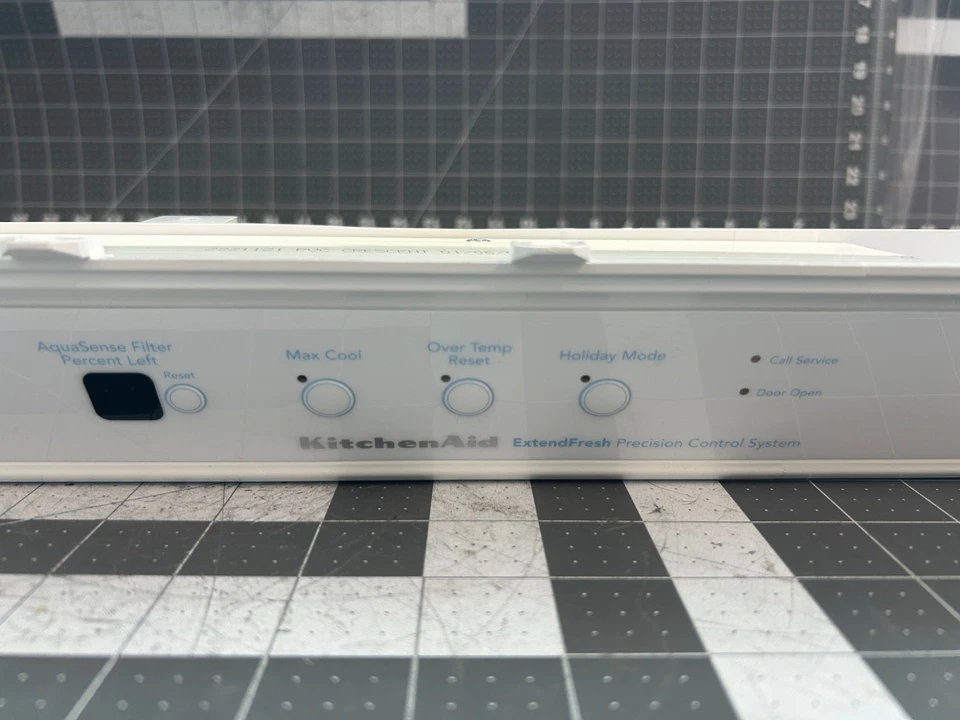 Panel y tablero de control para refrigerador KitchenAid P# 2302773 2302913 Foto 4 de 4