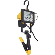 150W Portable Halogen Clamp Light 2400 Lumens Adjustable Corded Electric New