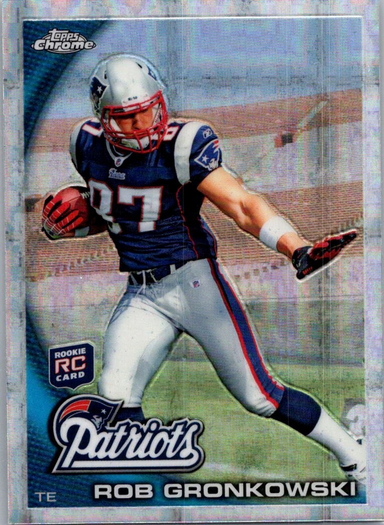 2010 Topps Chrome - Rob Gronkowski #C112 X-Fractor Rookie (RC)