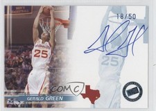 2005-06 Press Pass Auto Blue 18/50 Gerald Green Auto 0b9