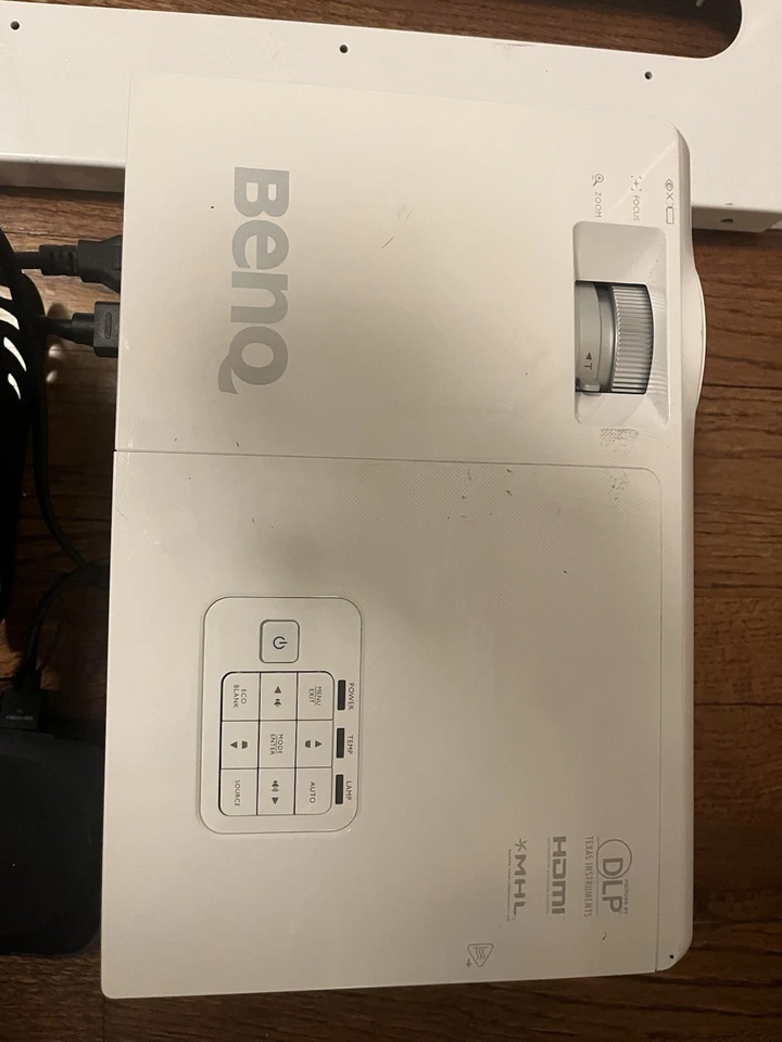 BenQ MH741 4000 Lumens 1920 x 1080 DLP Projector with ceiling hardware - Image 3 of 4