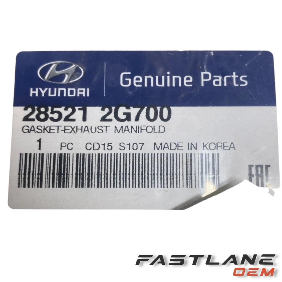 Junta colector HYUNDAI SONATA 2009-2014/2009-2013 TUCSON NUEVO FABRICANTE DE EQUIPOS ORIGINALES 28521 2G700 Foto 3 de 4