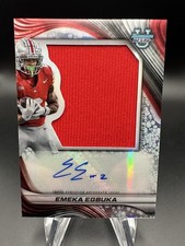 EMEKA EGBUKA 2024 Bowman U Best Prospect Jumbo Relic Auto # PJA-EE