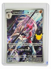 Pokemon TCG Lycanroc 138/128 30th Celebration Illustration Rare Holo Full Art NM