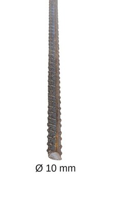 Betonstahl-Stab Ø 10 mm - 6 Stück, 300 cm (6,09   / m), Baustahl