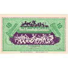 [#293687] Germany, Bielefeld, 10 Billionen Mark, 1922-12-15, UNC