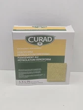 Missing 1 Curad XEROFORM Gauze Dressing Sterile 4" x 4" BX of 24