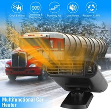 12V 150W Portable Car Heater Heating Fan 2 In 1 Defroster Defogger Demister Wind