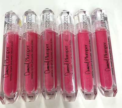 Pack of 6 Physicians Formula Mineral Wear Diamond Lip Plumper Pink Radiant Cut