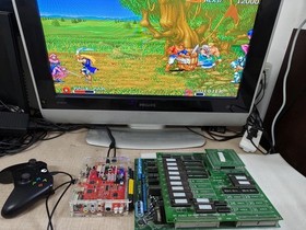 SNK/IGSV3.0 Super Gun JAMMA CBOX Converter to Joypad Saturn Arcade games board