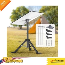 Folding Starlink Tripod Stand with Pipe Adapter - Ideal for Travel & Outdoors