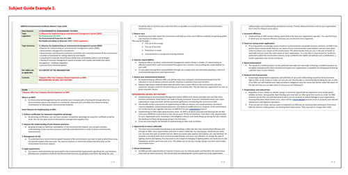 NEBOSH Umweltmanagement Zertifikat EMC1 OBE - Preparation Guidance - USB - Bild 8 von 14