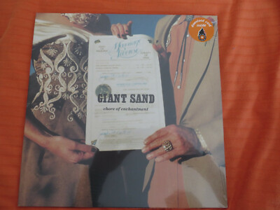 GIANT SAND vinyl lp aus Sammlung CHORE OF ENCHANTMENT 2lp in Folie howe gelb