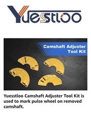 Yuesstloo Camshaft Adjuster Tool Kit 4 Pcs, Compatible with Benz M152, M276.8...