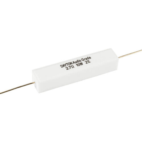 Dayton Audio - DNR-2.7 - 2.7 Ohm 10W Precision Audio Grade Resistor - Afbeelding 1 van 1