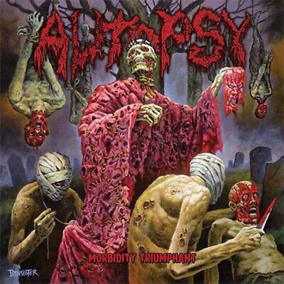 AUTOPSY Morbidity Triumphant BANNER HUGE 4x4 Ft Poster Tapestry album cover art