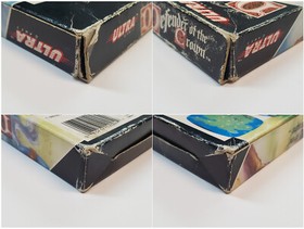 Defender of the Crown Nintendo NES Box and Manual Only *damage