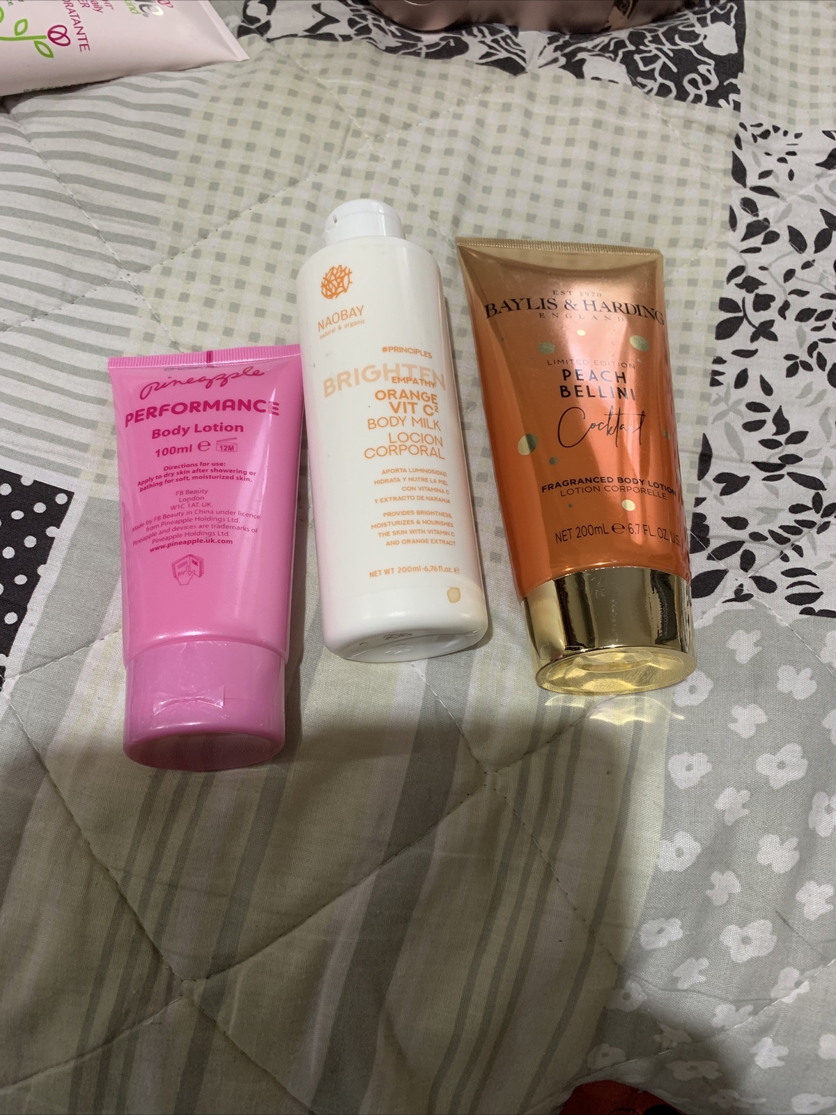 NAOBAY Brighten VITAMIN C Organic Natural Body Milk Lotion 200ml Beauty