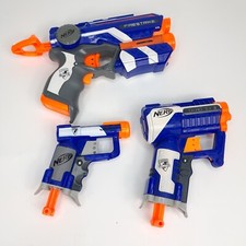 L/3 Nerf Dart Guns Jolt - Third Ex 3 - Fire Strike - Blue  Orange Hasbro Toy