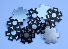10x Aluminium-K&uuml;hlplatine STAR Leerplatine f&uuml;r 1W/3W Hi-Power LED