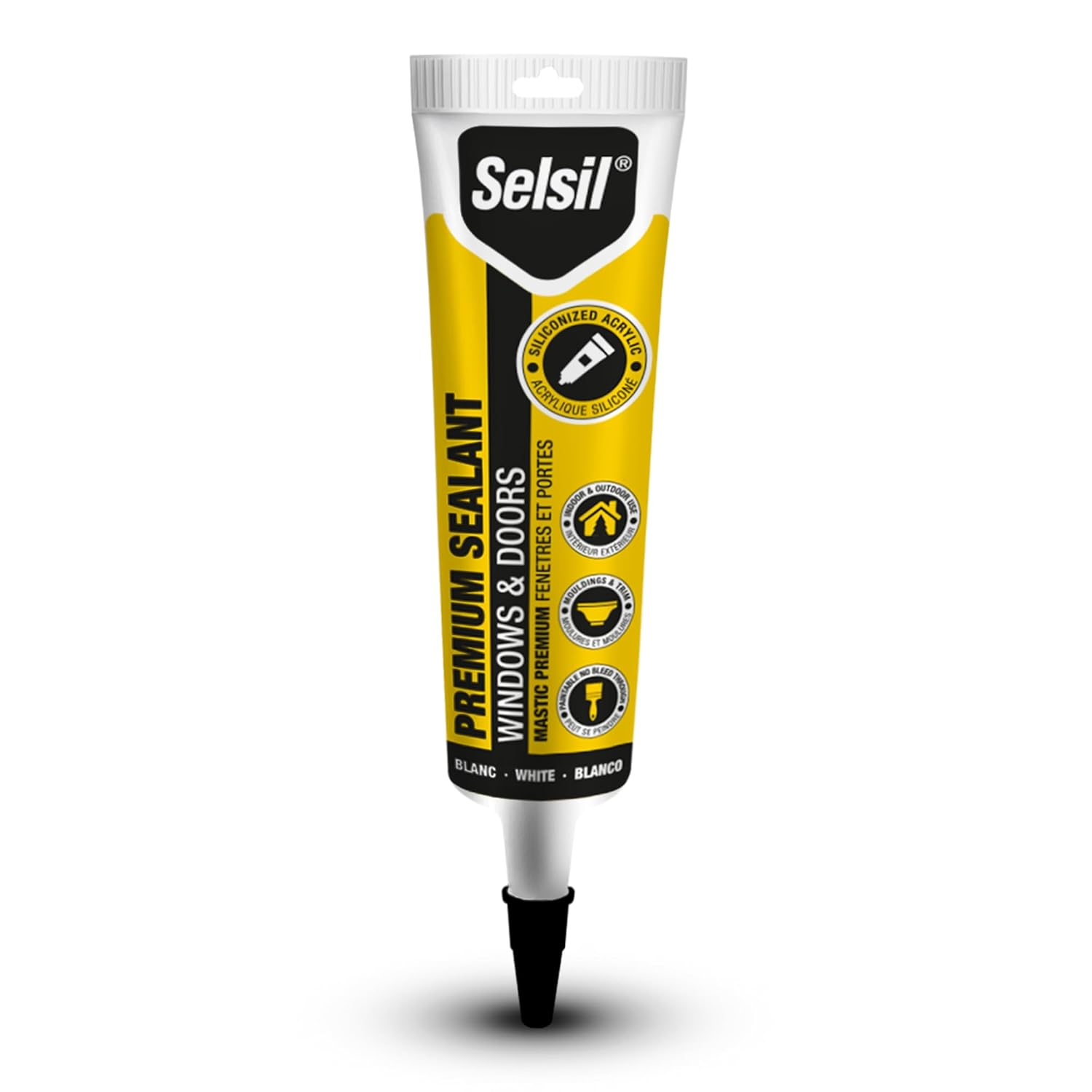 Flexible Siliconized Acrylic Latex Sealant for Indoor & Outdoor Paintable Caulk