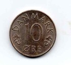 Denmark 1984, The crowned monogram of Margrethe II, 10 ØRE, accept offers — photo 2