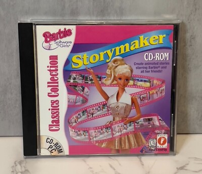 Barbie Doll Barbie Storymaker Barbie Storymaker Barbie Pc Game 90s