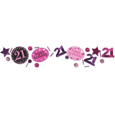 Amscan Lot De 21 Confettis D'anniversaire En Papier 34 G