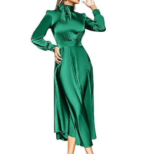 UK Women Bow Tie Neck Long Sleeve 