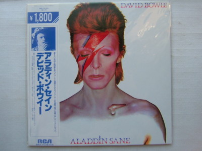 DAVID BOWIE ALADDIN SANE / JAPAN WITH OBI CLEAN COPY | eBay