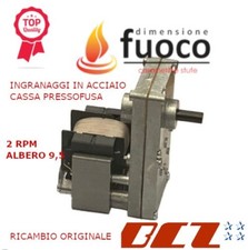 MOTORIDUTTORE MOD.504 BCZ RPM 2 ALBERO 9,5 STUFE EDILKAMIN ITALIANA CAMINI ARCE