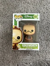 Disney Cogsworth 91 Beauty and the Beast Funko Pop! Vaulted