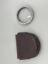 Original Rolleiflex Rollei-H-1 Filter 28.5mm in w/leather Case Bayonet I