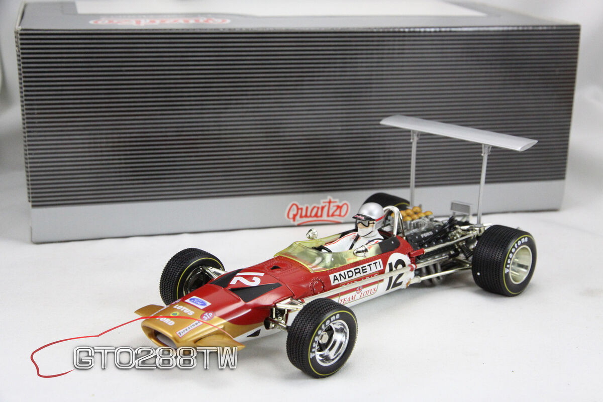 Quartzo 1:18 Lotus 49B F1 -1968 USA GP Pole Position-Mario Quartzo 1:18 Lotus 49B F1 -1968 USA GP Pole Position-Mario