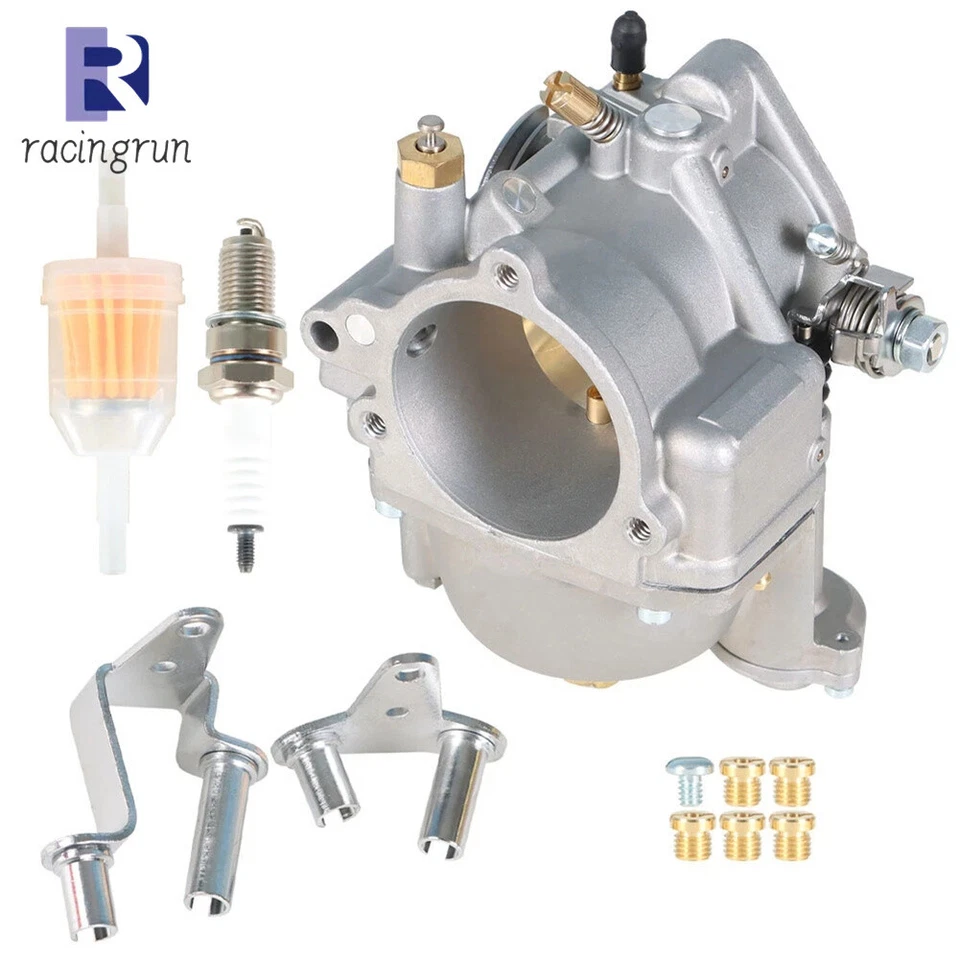 Carburetor for Harley-Davidson Wide Tour Super Glide Sportster Softail 11-0420 - Image 2 of 4