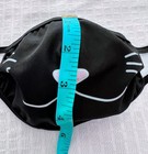 Halloween Costume Kitty Cat Pink Heart Shape Nose  Whisker Face Mask Washable — photo 4