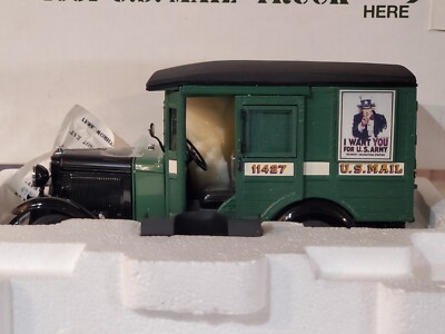 ダンバリーミント社 1931年U.Sメールトラック 1/24 1931 U.S. Mail Ford Panel Delivery Truck USPS 1:24 Scale Diecast