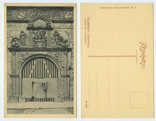 111504 - Kulmbach - Plassenburg, beautiful courtyard, exit gate - old postcard