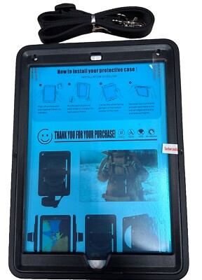 JETech Case for iPad 9.7-Inch (6th/5th Generation 2018/2017 Model) In Black