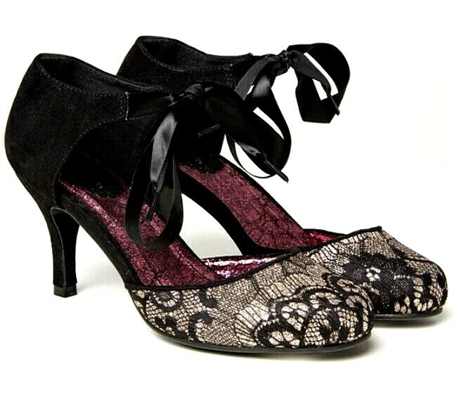 New Womens Joe Browns Lacey And Lavish Tie Shoes Size UK 8 EUR 42